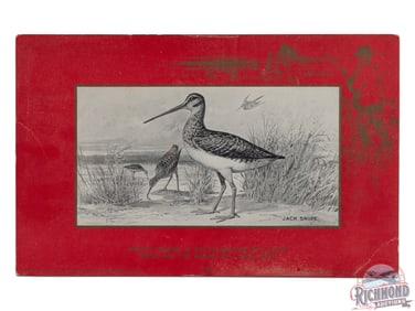 Dupont Smokeless Gun Powder Lithograph Advertising Poster "Jack Snipe"