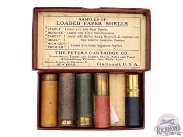 Peters Cartridge Company Salesman 12 GA Dummy Sample Kit