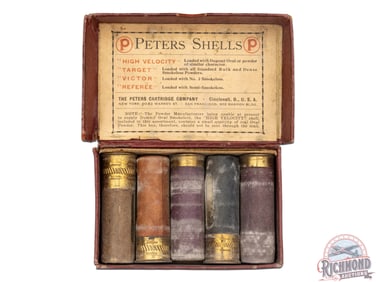 Peters Cartridge Company Salesman 12 GA Dummy Sample Kit