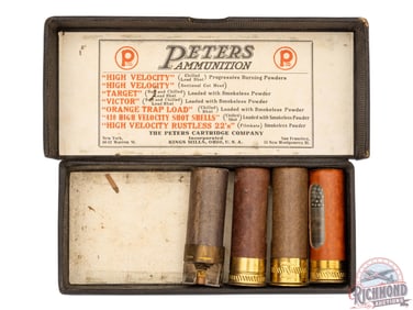 Peters Cartridge Company Salesman 12 GA Dummy Sample Kit