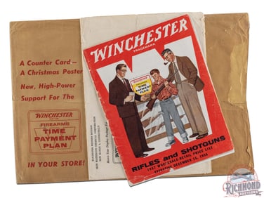 Winchester Ephemera 1957 Wholesale Price List Postmark & Envelopes Advertising Group
