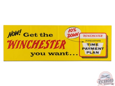 Winchester Time Payment Plan Advertising Poster w/ Logo