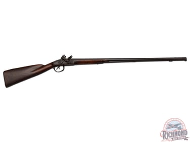 Early Flintlock SxS 20 Gauge Shotgun