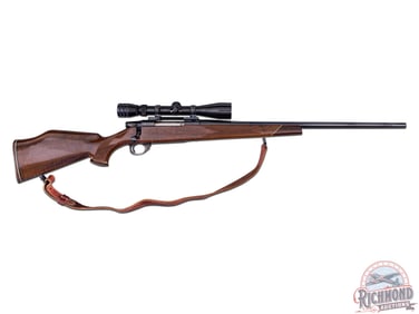 1970's Weatherby Vanguard .25-06 REM Bolt Action Rifle with Scope