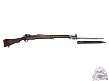 Eddystone M1917 Enfield Bolt Action Rifle with Bayonet