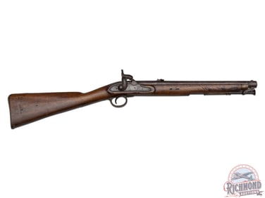 Made for East India Company British Paget Cavalry Carbine Converted to Percussion