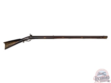 Antique Ohio Percussion Kentucky Rifle by William H. Brown