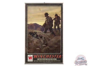 1910 Winchester "Dawn of the Open Season" Paper Poster by N.C. Wyeth