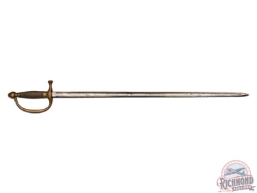 Civil War Ames Musician Sword Dated 1864