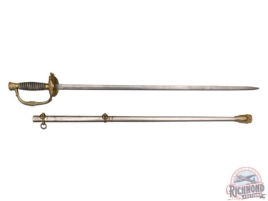Sons of Union Veterans of The Civil War 1860 Style Staff & Field Officer's Sword by Pettibone Bros
