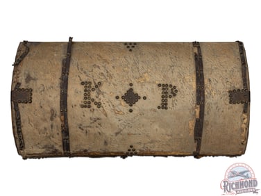 Civil War Trunk, Commission & 100+ Letters from Company L, 10th NY Cavalryman Cpl. Kimball Pearsons
