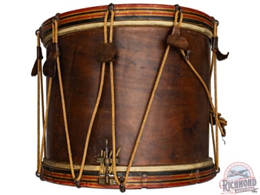 Historical 19th Century Snare Drum Civil War Drummer Boy Used in 1st Memorial Day Observance