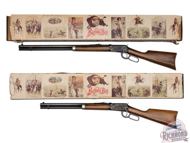 Pair Consecutive Serial Num. Winchester 94 Buffalo Bill Commemorative .30-30 WIN Lever Action Rifles