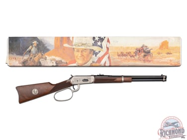 Winchester 94 John Wayne Commemorative 32-40 WIN Large Loop Lever Action Rifle in Original Box
