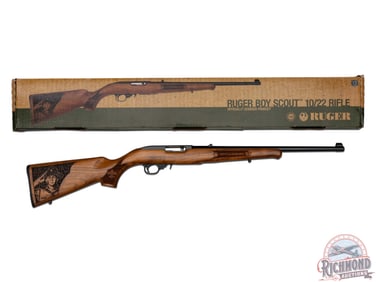 Nice Ruger 10/22 Boy Scouts of American .22 LR Talo Edition Semi-Auto Rifle in Factory Box