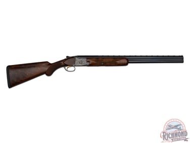Raymond Risack Double Signed Browning Superposed Diana Grade Skeet Choked Over Under 12 GA Shotgun