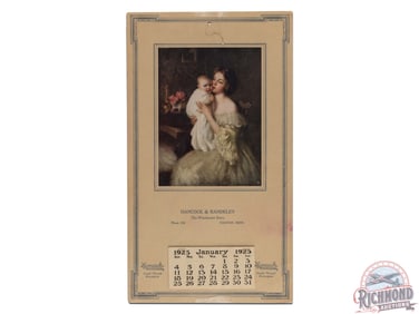 1925 Hancock & Randklev The Winchester Store Advertising Calendar