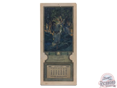 1925 Edison Mazda The Winchester Store Advertising Calendar