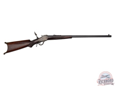 Antique Winchester 1885 Hi-Wall .32 WCF Single Shot Rifle Schuetzen