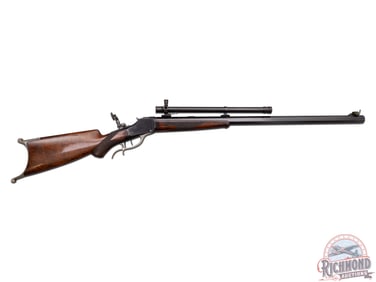 Winchester Deluxe Model 1885 Hi-Wall in 32-40 Caliber with Winchester A-5 Scope