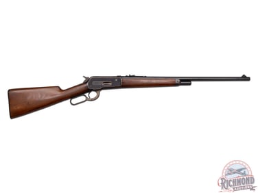 Winchester 1886 Lever Action .33 WCF Rifle w/ Cody Letter