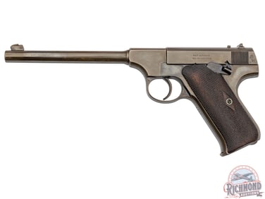 Early 1916 Colt Pre-Woodsman 1st Series Target .22LR Semi-Auto Pistol w/ Two-Tone Mag
