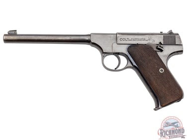 1926 Colt Pre-Woodsman 1st Series Target .22 LR Semi-Auto Pistol with Two-Tone Mag