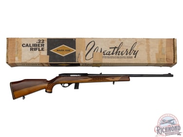 1974 Weatherby Mark MK XXII .22LR Semi-Auto Rifle with Clip Magazine