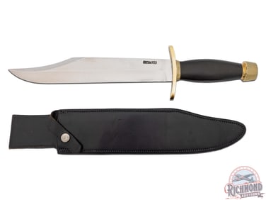 Randall Made Model 12 Confederate Bowie 11" Knife with Factory Leather Sheath