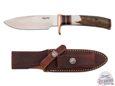 Randall Made Knife Copper Companion 5" Stainless Blade & Factory Leather Sheath