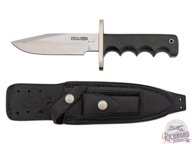Randall Made Model 15 Airman 5-1/2" Stainless Knife with Factory Leather Sheath