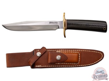 Randall Made Model 1 All Purpose Fighting 7" Knife with Factory Leather Sheath