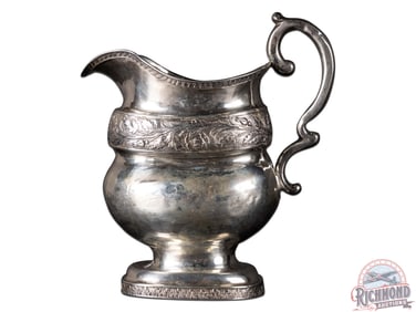 Sterling Silver Pitcher Made by John Targee of New York City Circa 1810 Ex Lattimer Collection