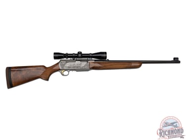 1970 Belgian Browning BAR Grade IV .243 WIN Semi-Auto Rifle Master Engraver L.Severin Signed