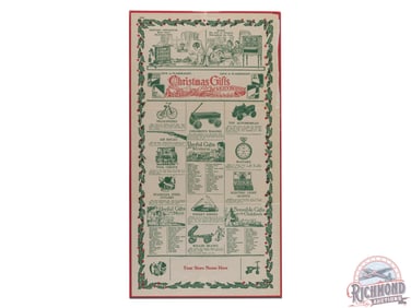 Winchester Christmas Advertising Poster