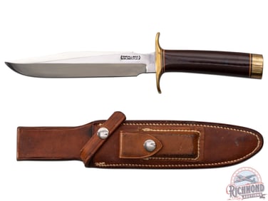Randall Made Model 1 All Purpose Fighting 7" Knife with Factory Leather Sheath