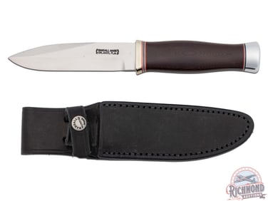 Nice Randall Made Gambler 5" Knife with Factory Leather Sheath