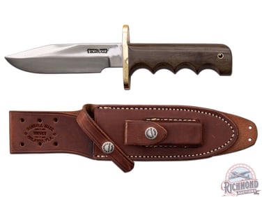 Randall Made Model 15 Airman 5" Knife with Factory Leather Sheath