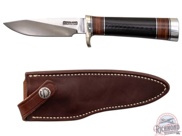 Nice Randall Made Model 26 Pathfinder 4" Knife with Factory Leather Sheath