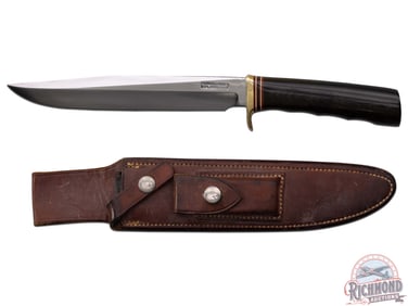 Randall Made Model 5 Camp and Trail 8" Knife with Micarta Handle & Factory Sheath