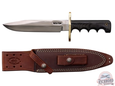 Randall Made Model 14 Attack 7-1/2" Knife with Factory Leather Sheath