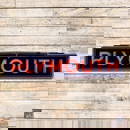 Plymouth Automobiles Factory 11' Die Cut Single Sided Porcelain Neon Sign
