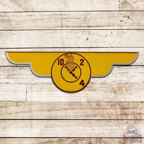 NOS Superb Dr. Pepper 10 2 4 Double Sided Tin Flange Sign