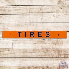 Union 76 Tires Service Station Single Sided Porcelain Sign