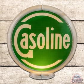 Gasoline 13.5" Single Lens w/ Original Capco Gas Pump Globe Body