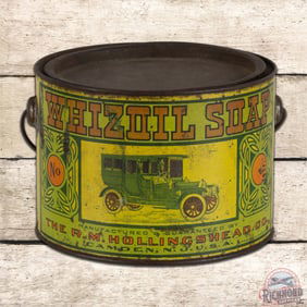 Whizoil Soap Metal Can w/ Early Car