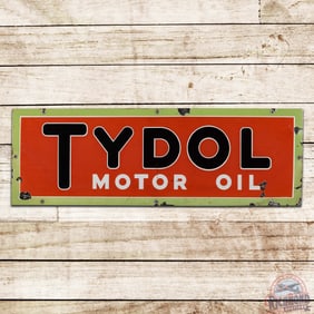 Tydol Motor Oil 42" Single Sided Porcelain Sign