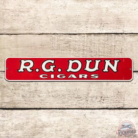 R.G. Dunn Cigars Emb. Single Sided Tin Sign