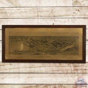 Gulf Refining Company Framed Print Circa 1920s