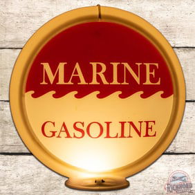 Skelly Marine Gasoline 13.5" Single Gas Pump Capco Body Globe